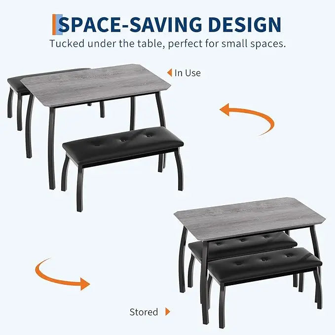 Kitchen Table 3-Piece/Set