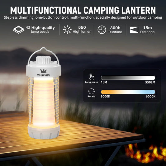 Camping Lantern 550LM Rechargeable