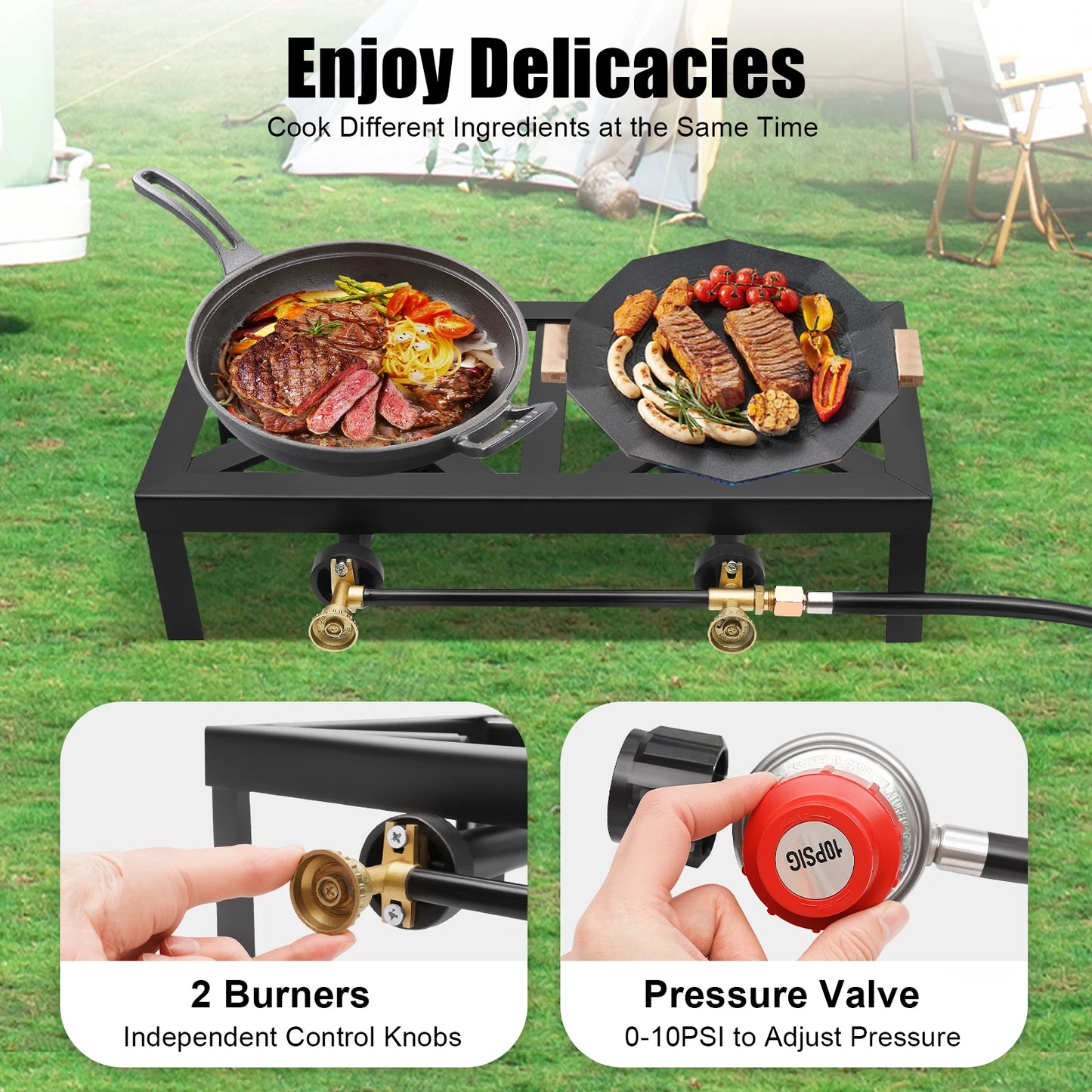 8000W Gas Stove Propane