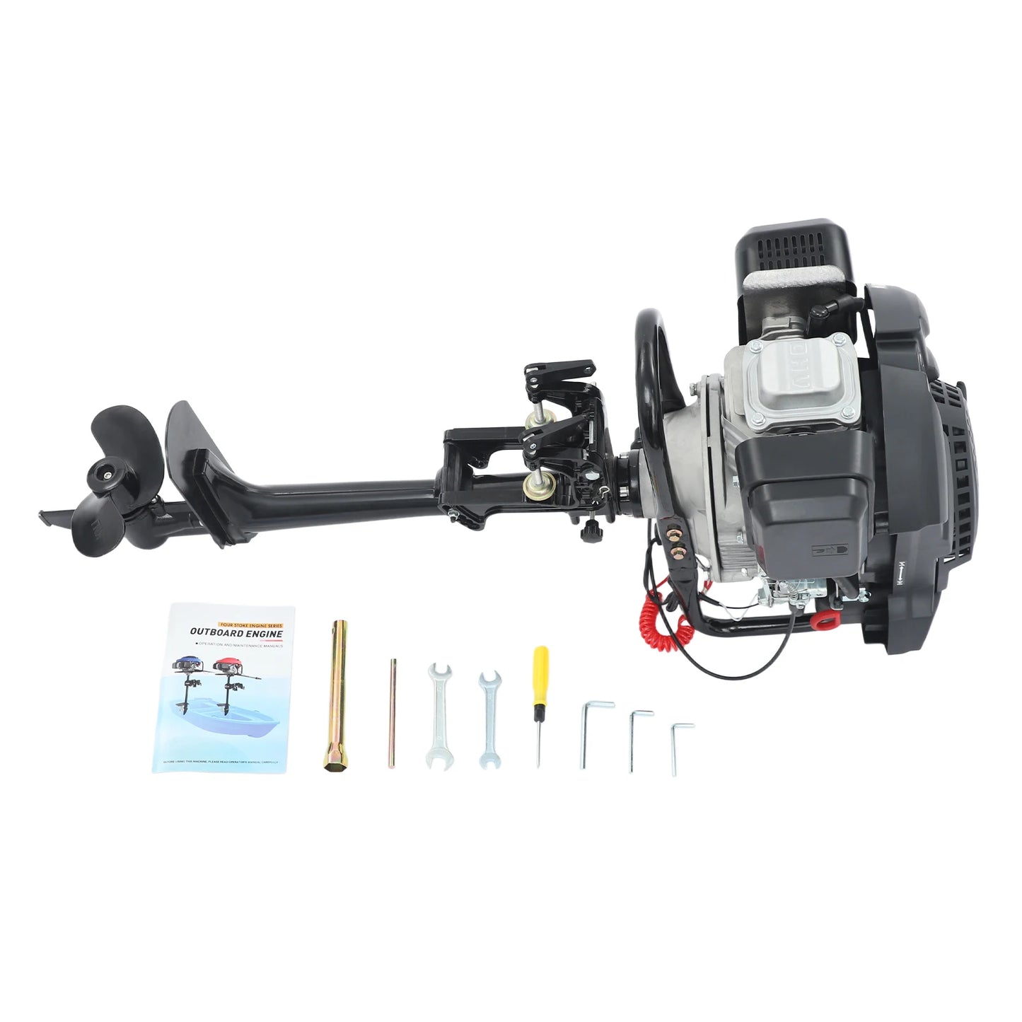 224cc 9HP Four Stroke Outboard Motor