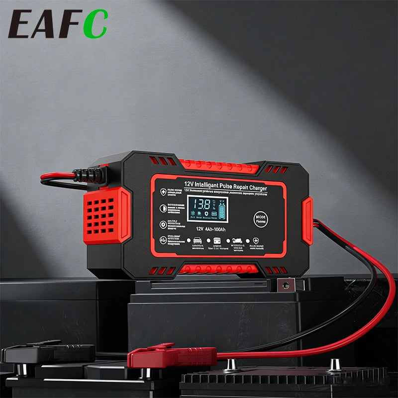 Pulse Repair Smart Car Battery Charger