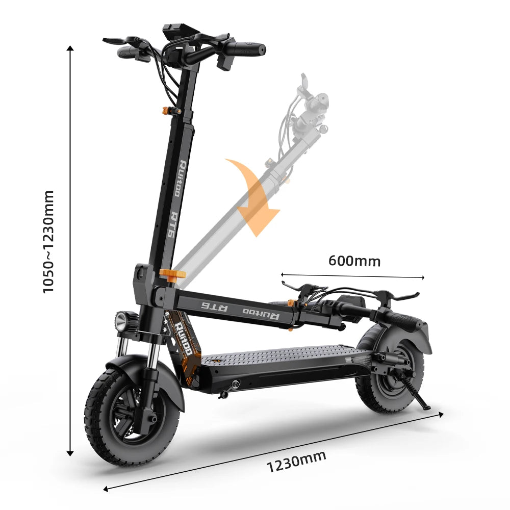 1000W 48V 18.2AH Electric Scooter