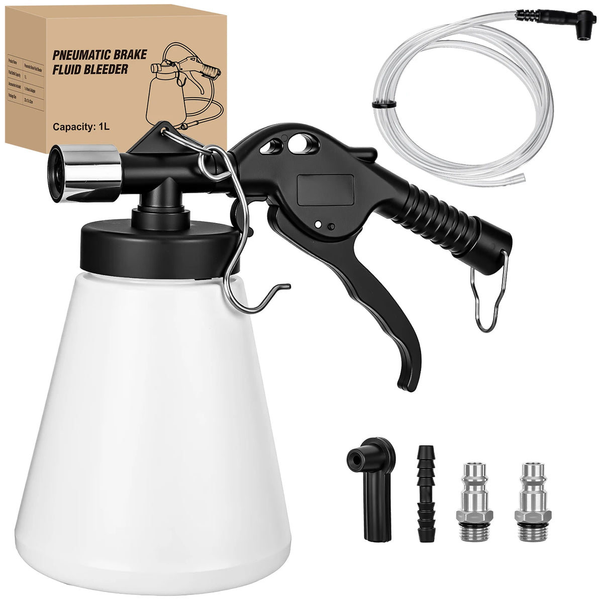 One Person Brake System Bleeding Tool