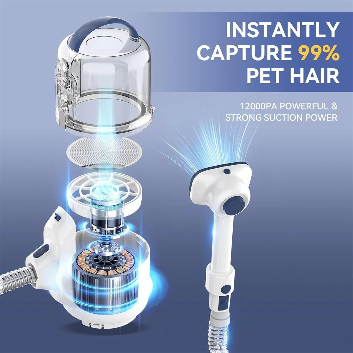 Pet Grooming Vacuum