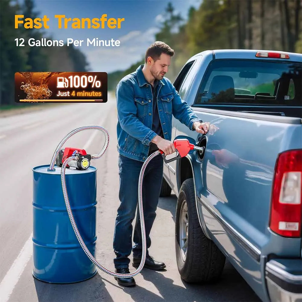 Cordless Fuel Transfer Pump