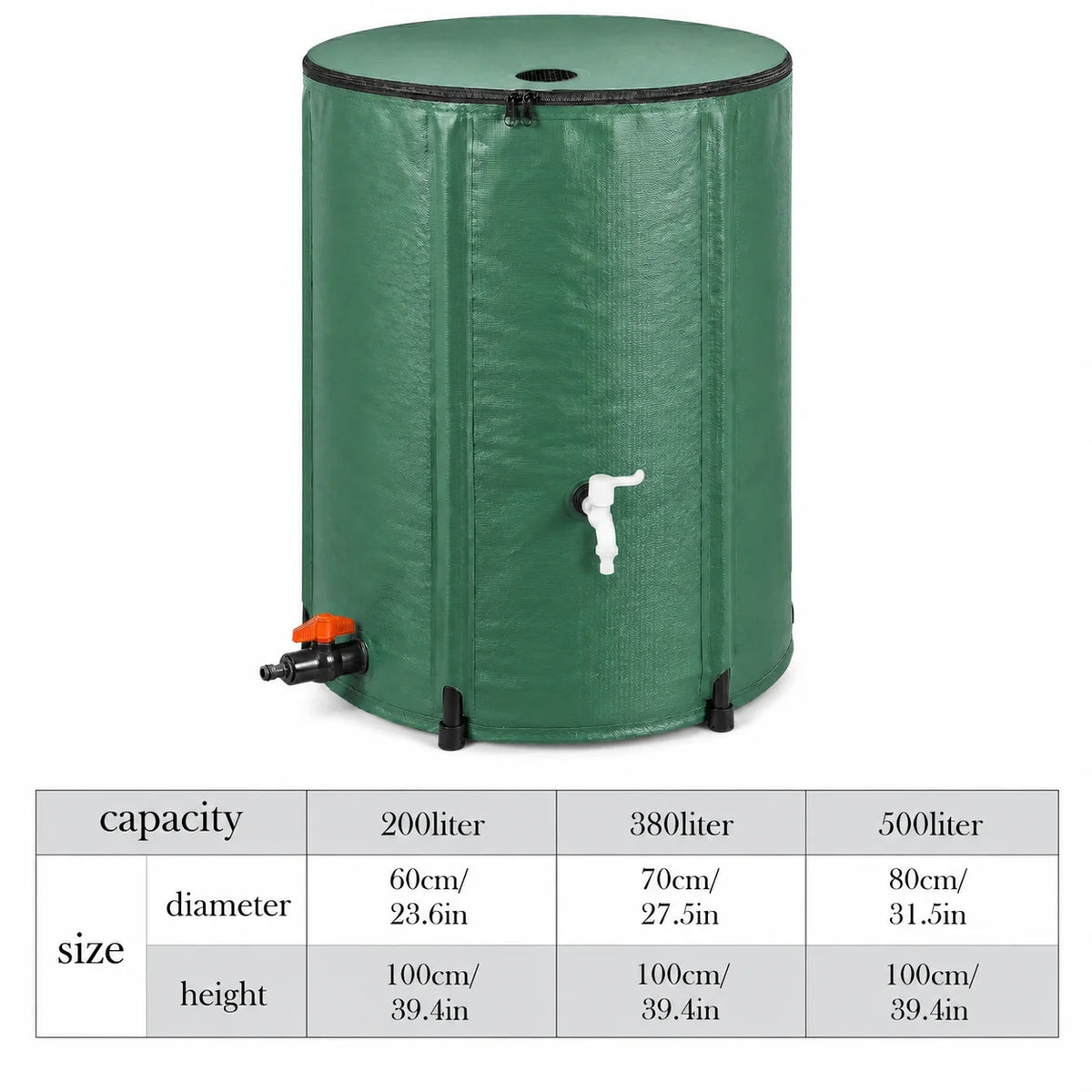 Collapsible Rain Barrel
