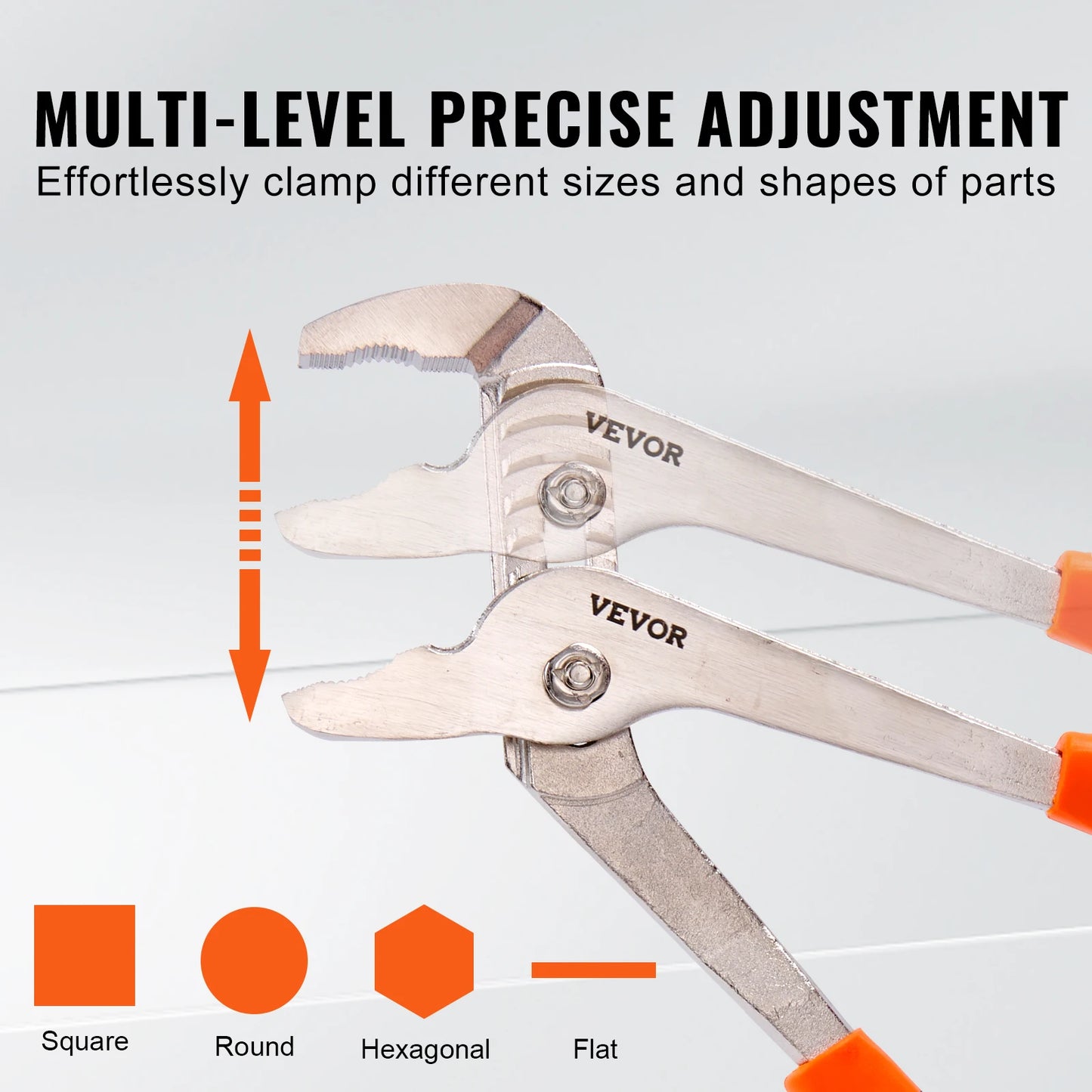 8-Piece Pliers Set 8" Linesman's Pliers 6" Slip Joint Pliers Long Nose Pliers 6" Diagonal Cutter 10" Adjustable Wrench