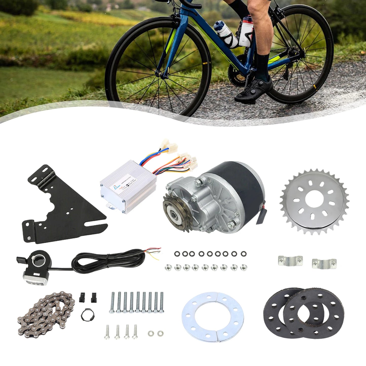 Electric Bike Conversion Kit 350W 36V