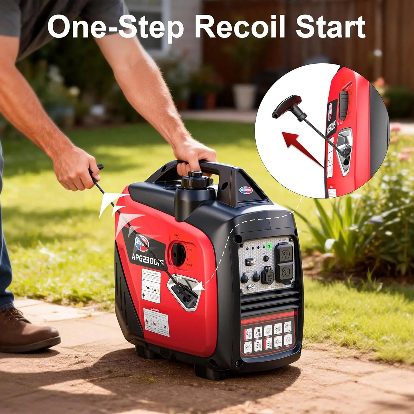 2300W Portable Inverter Generator