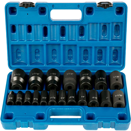 1/2" Drive Impact Socket Set
