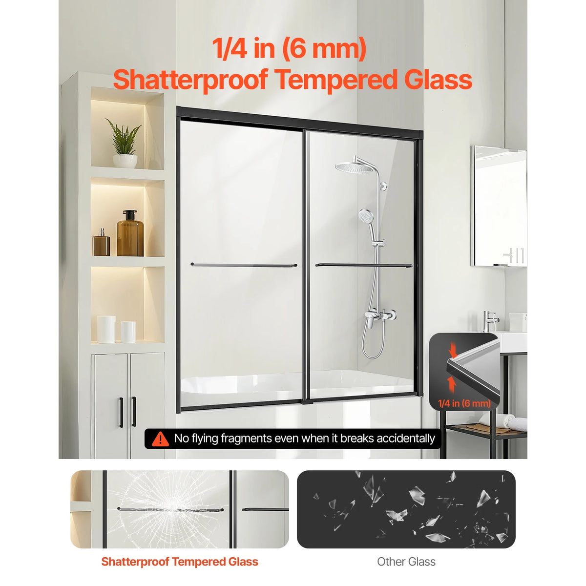 Bathtub Shower Door