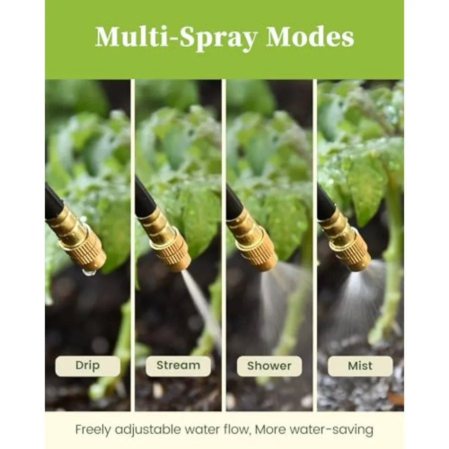 50FT Drip Irrigation System, Garden