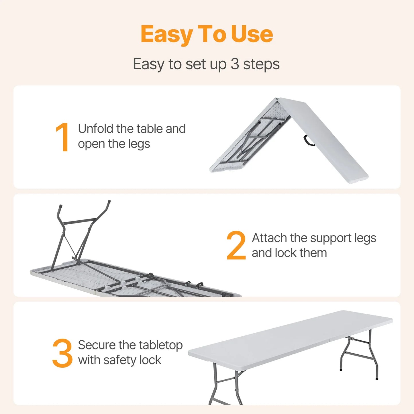 Folding Outdoor Picnic Table