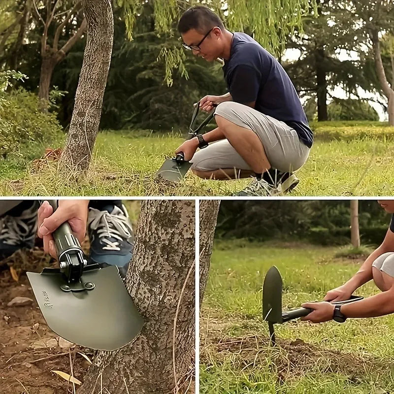 Camping Folding Shovel with Protective Sheath