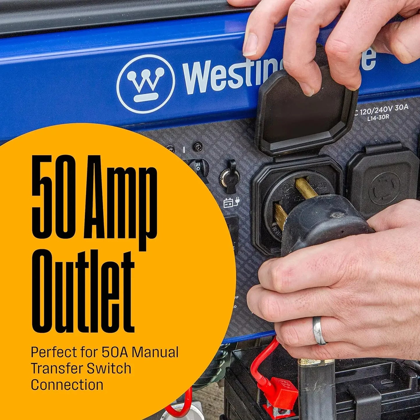 12500 Watt Tri-Fuel Home Backup Portable Generator