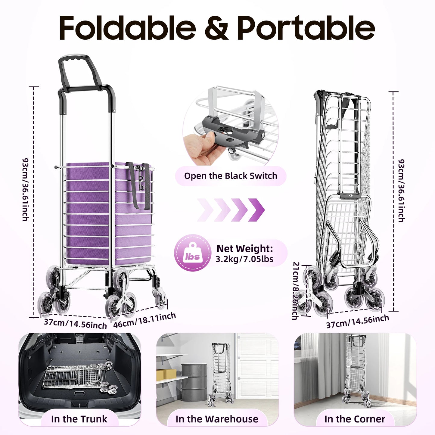 Foldable Shopping Cart