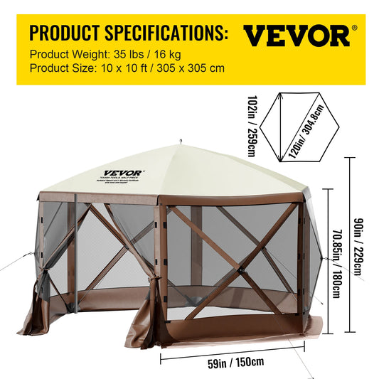 Pop-up Camping Sun Shade Tent