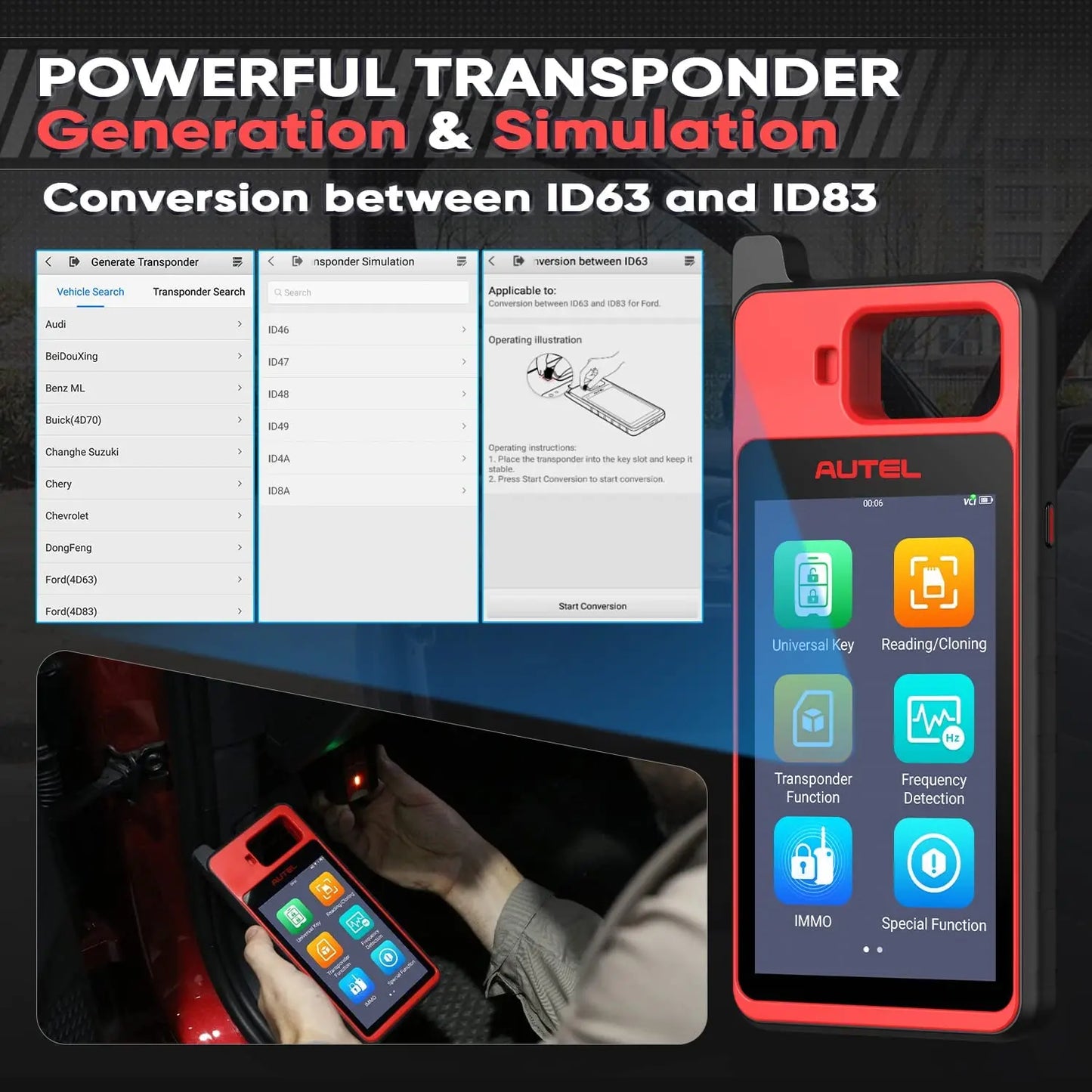 Key Fob Programming Immobilizer Tool