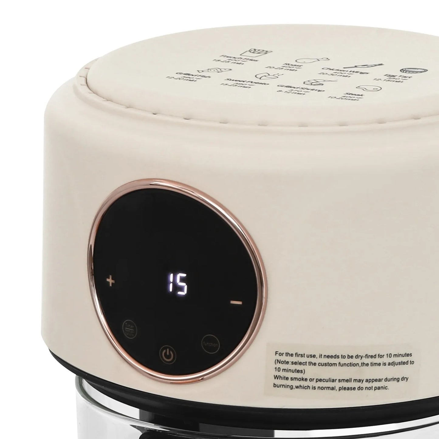 Glass Air Fryer