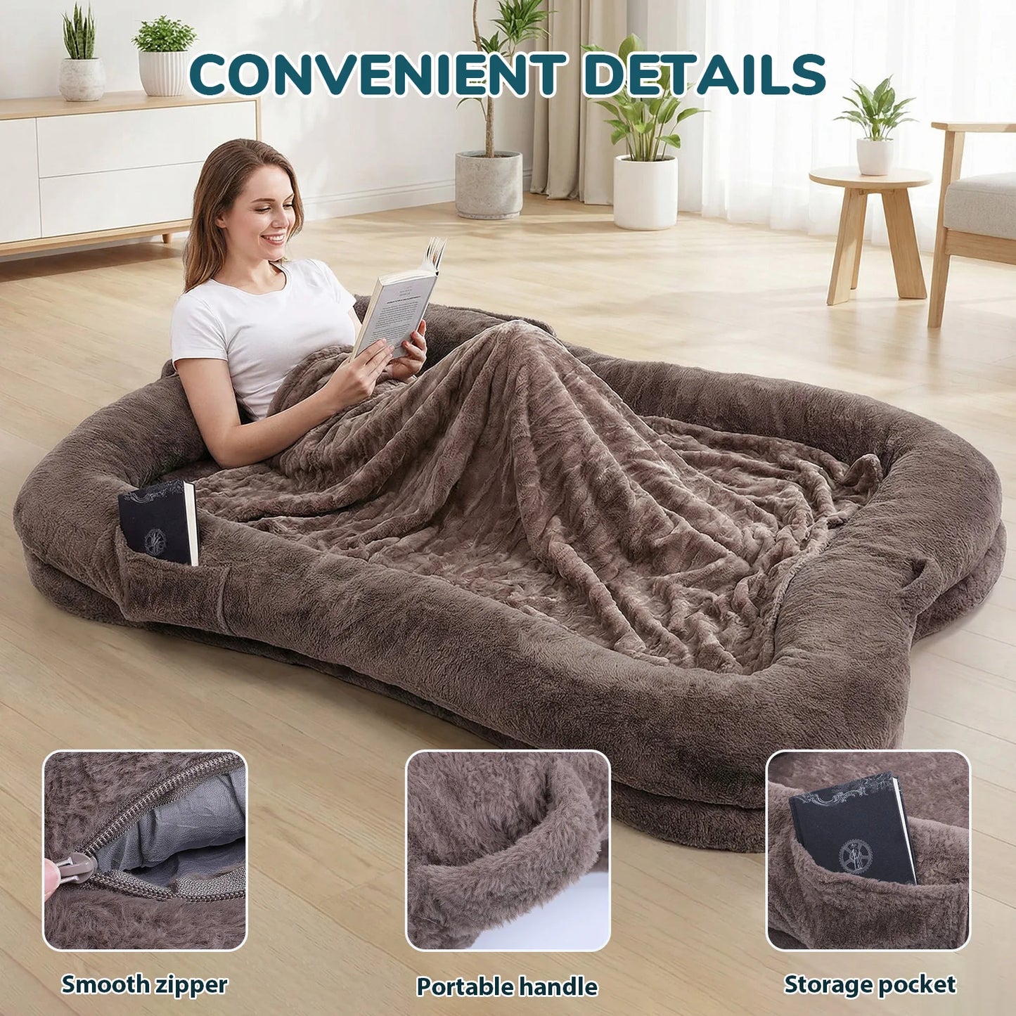 Human Dog Bed