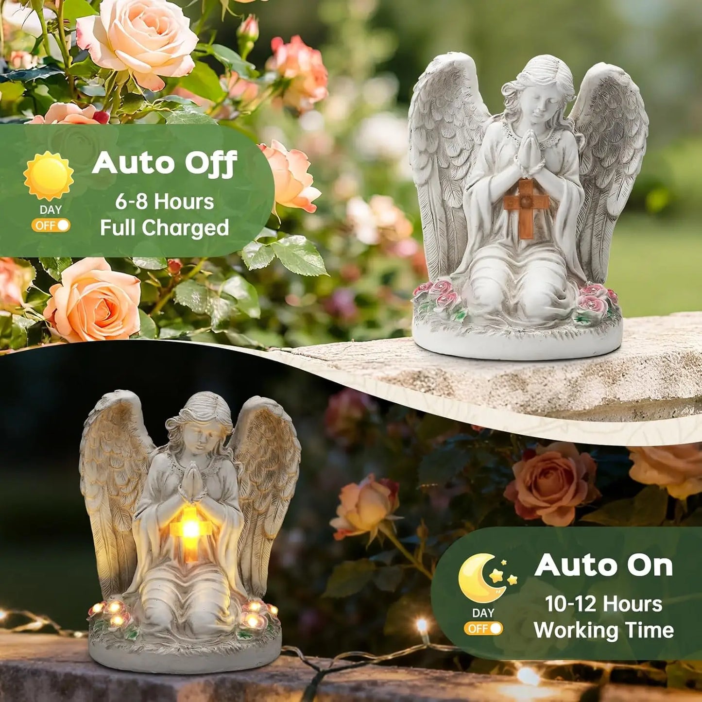 Garden Solar Statue Light