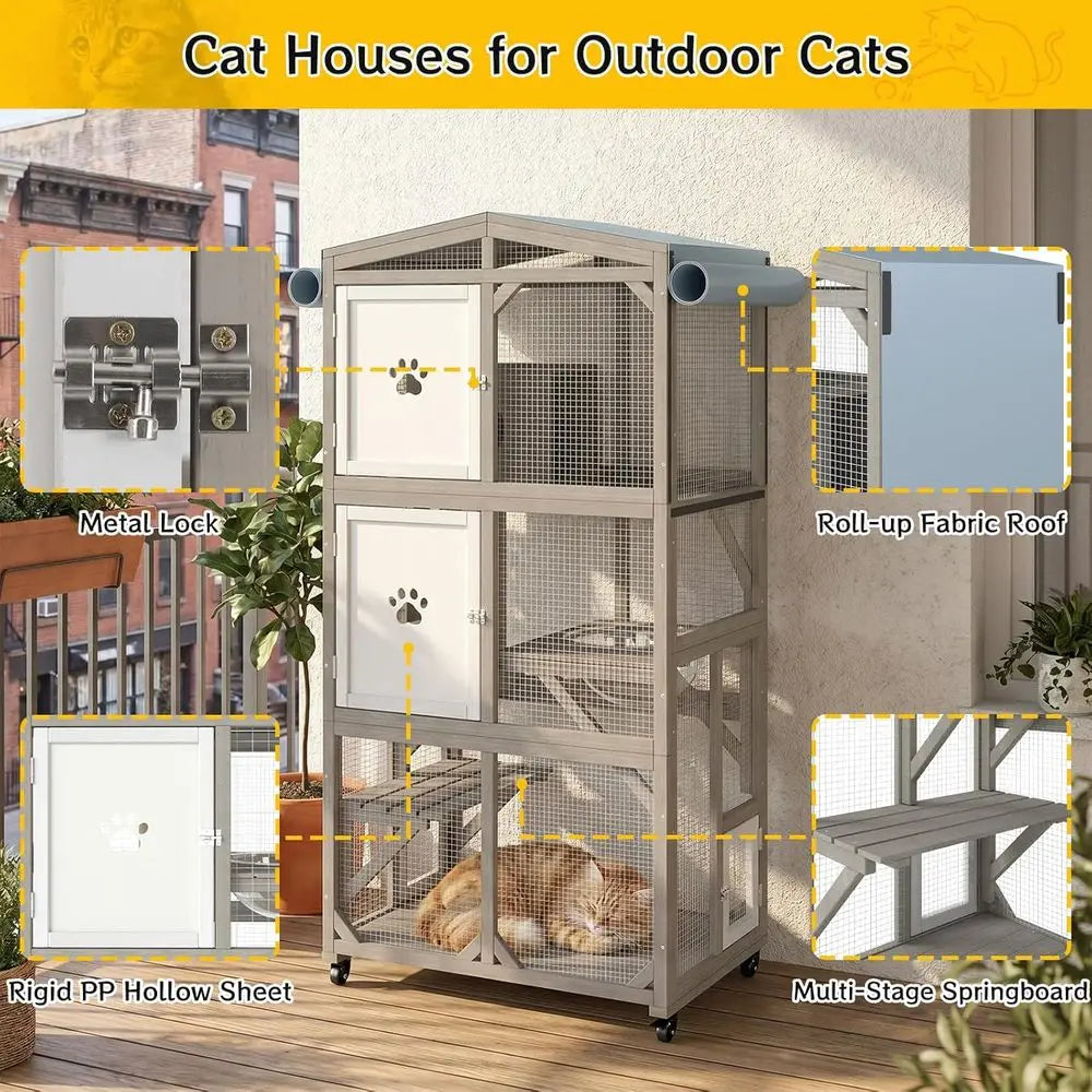 Outdoor Cat Enclosure
