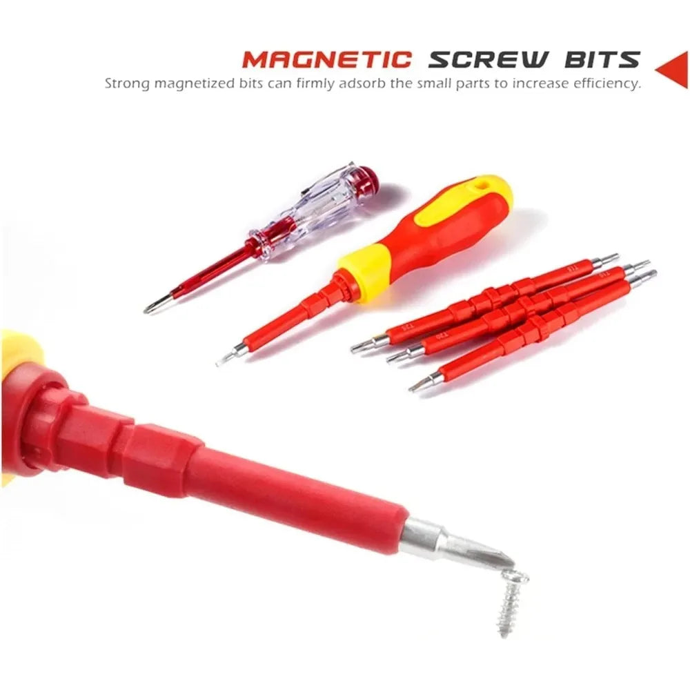 Insulated Electrician Screwdriver Set