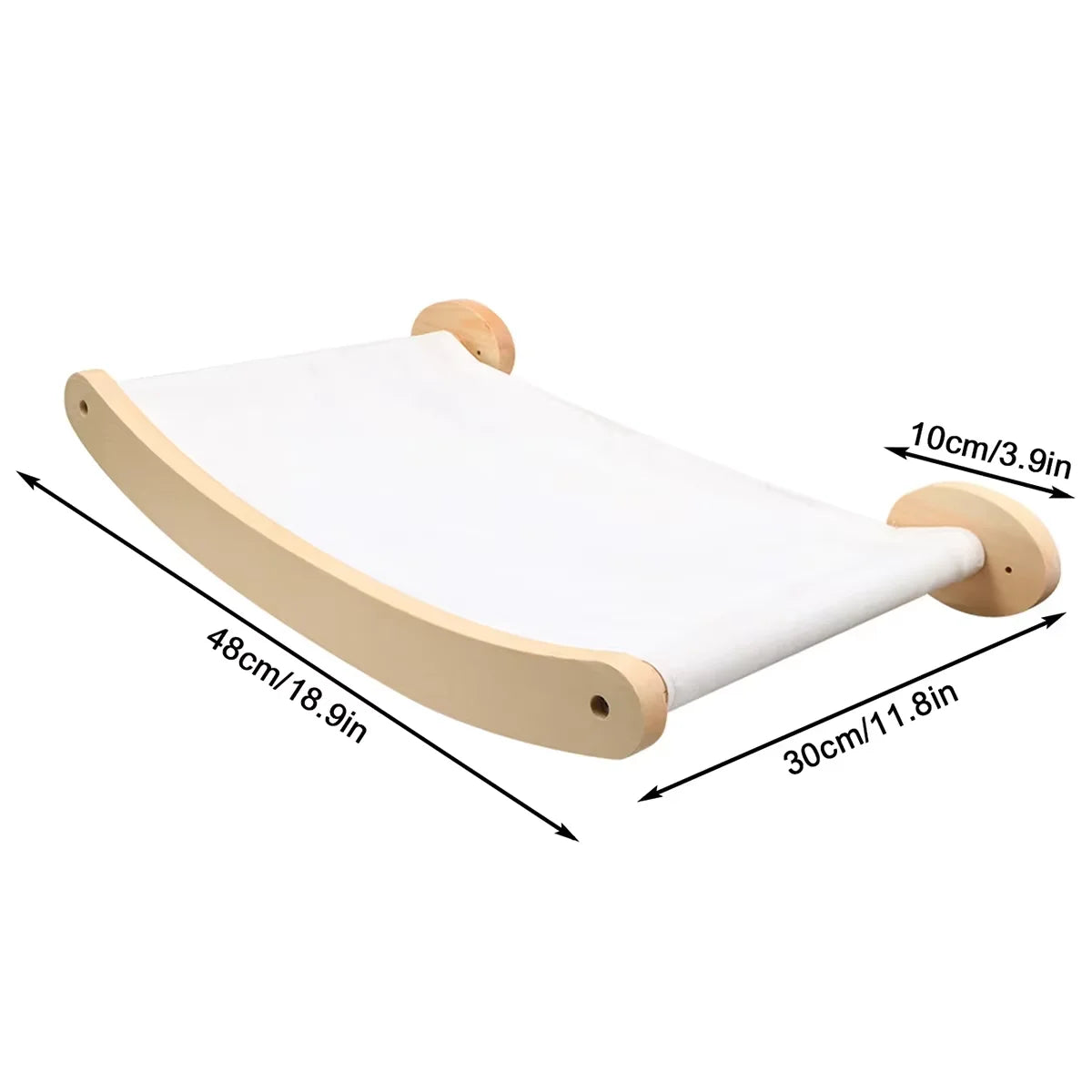 Cat Hammock and Stairway  Wall Mounted