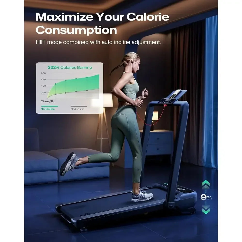 Advanced Treadmill with 9% Auto Incline