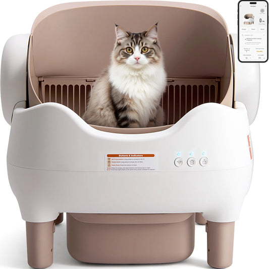 Self Cleaning Litter Box,  APP Control