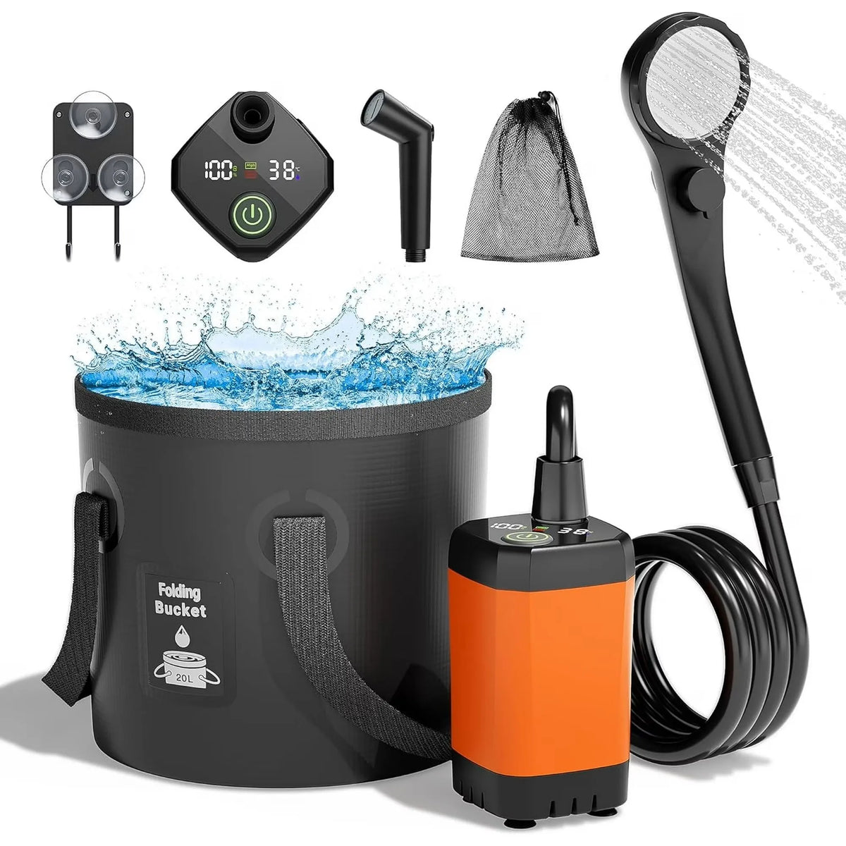 Portable Camping Shower, 5 Gallon