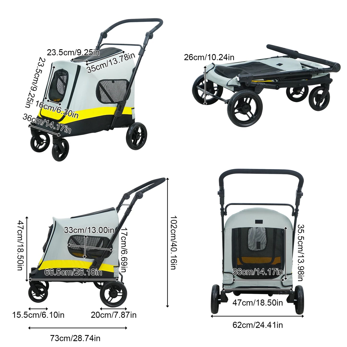 Portable Dog Stroller