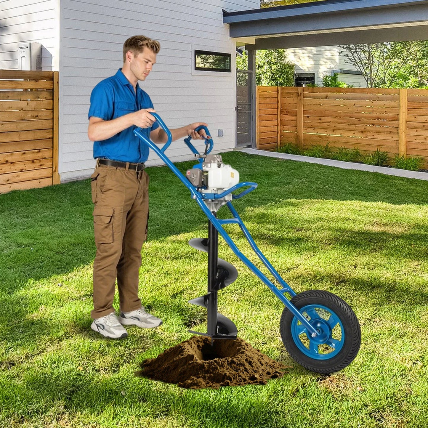 63cc Gas Post Hole Digger