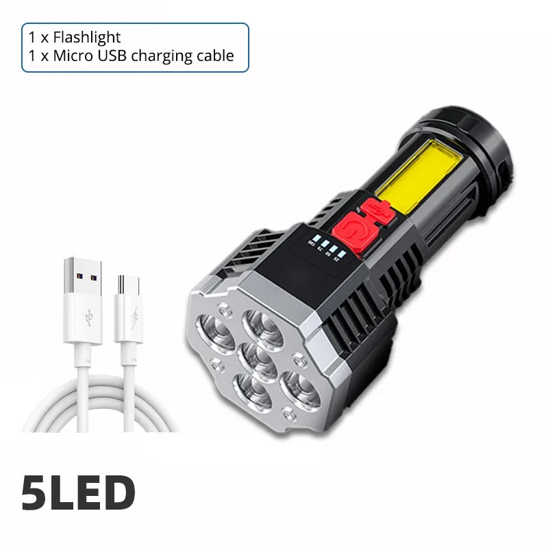 Rechargeable Flashlight 7LED