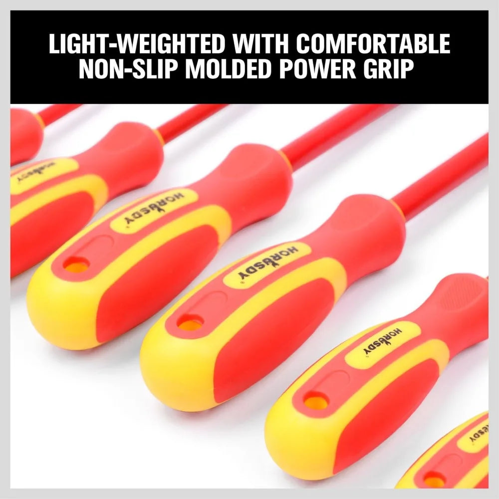 6-Piece 1000V Insulated Screwdriver Set