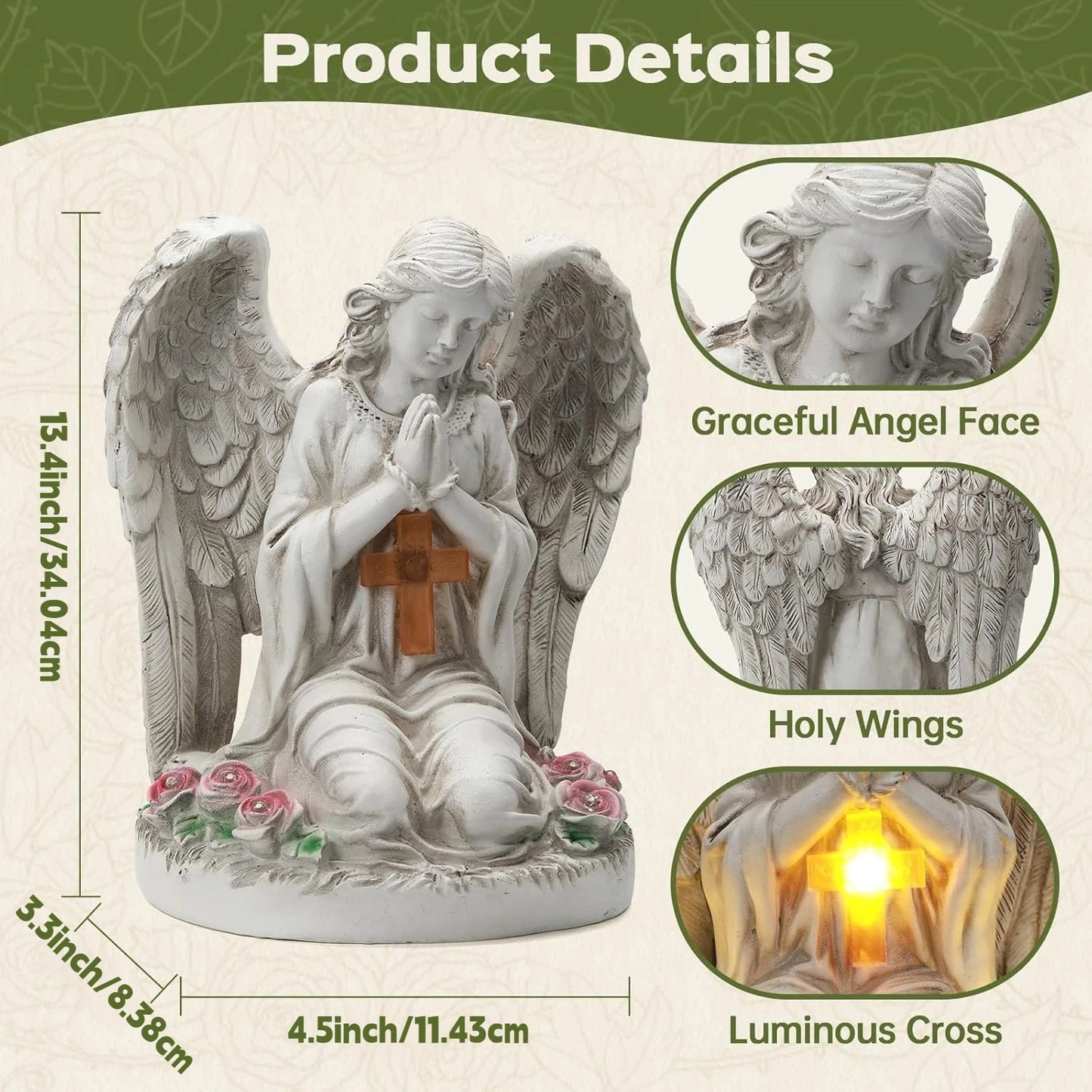 Garden Solar Statue Light
