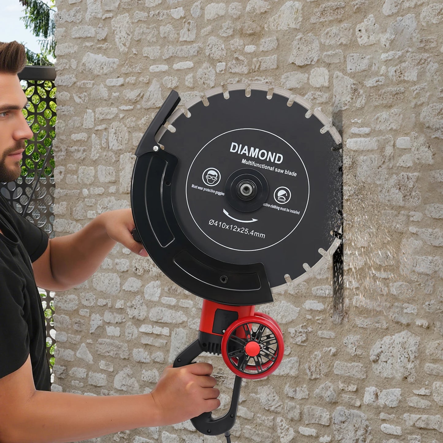16In 4000W Electric Concrete Saw