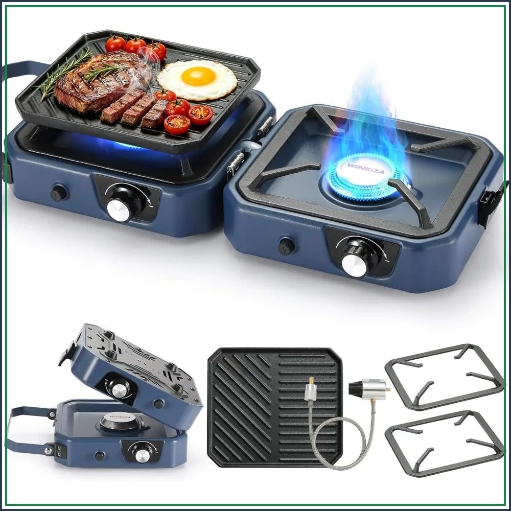 Portable Folding Camp Stove 24000BTU