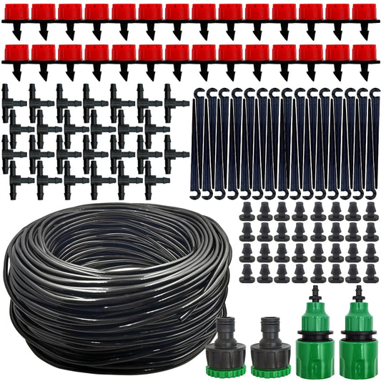 Micro Drip Irrigation System Portable 20M
