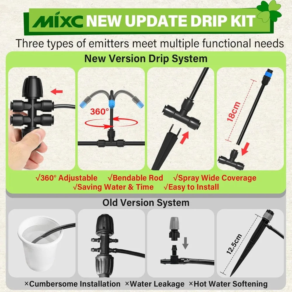 Drip Irrigation System Kit