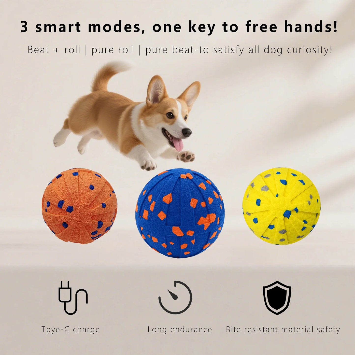 Pet Smart Interactive Ball