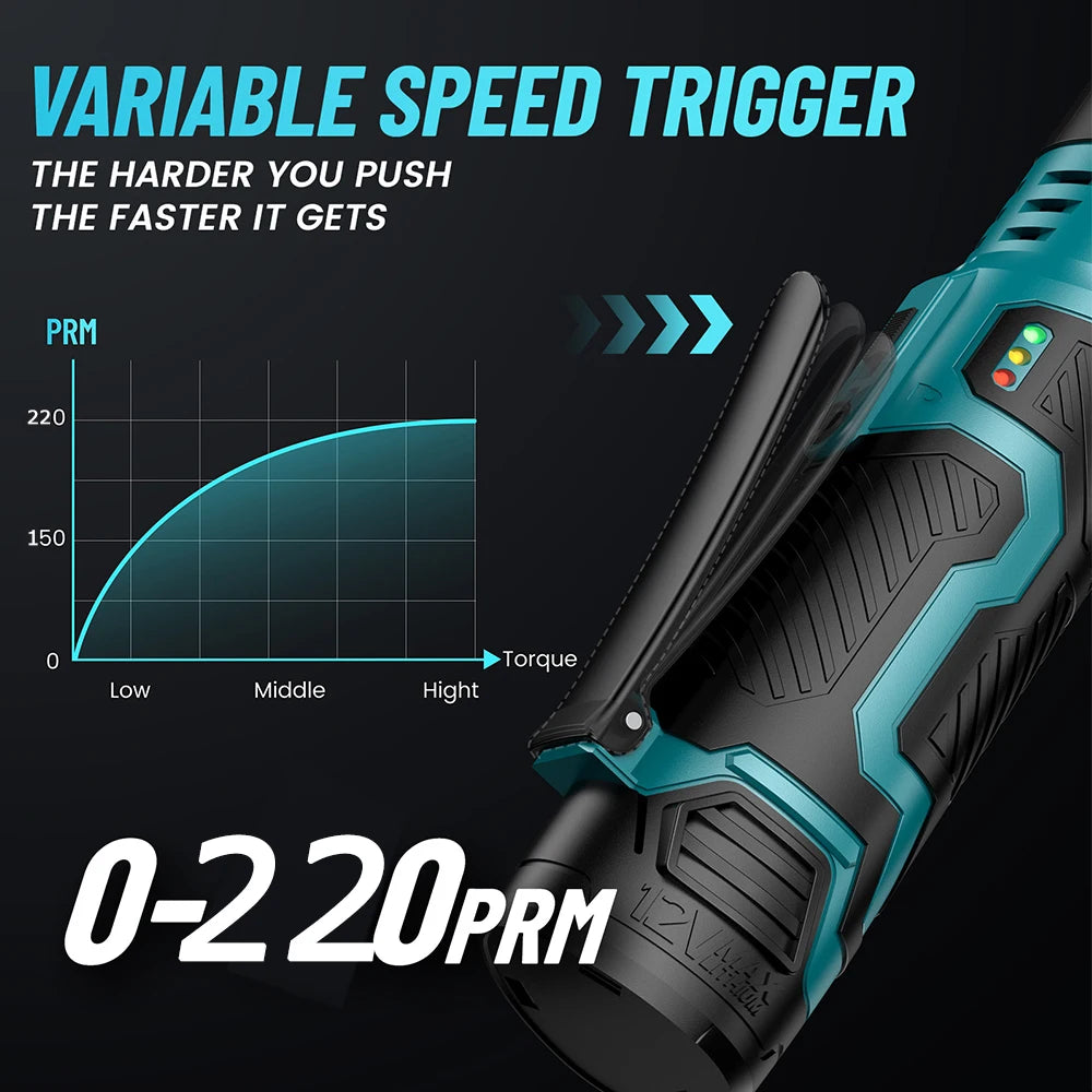 3/8"Cordless Electric Wrench