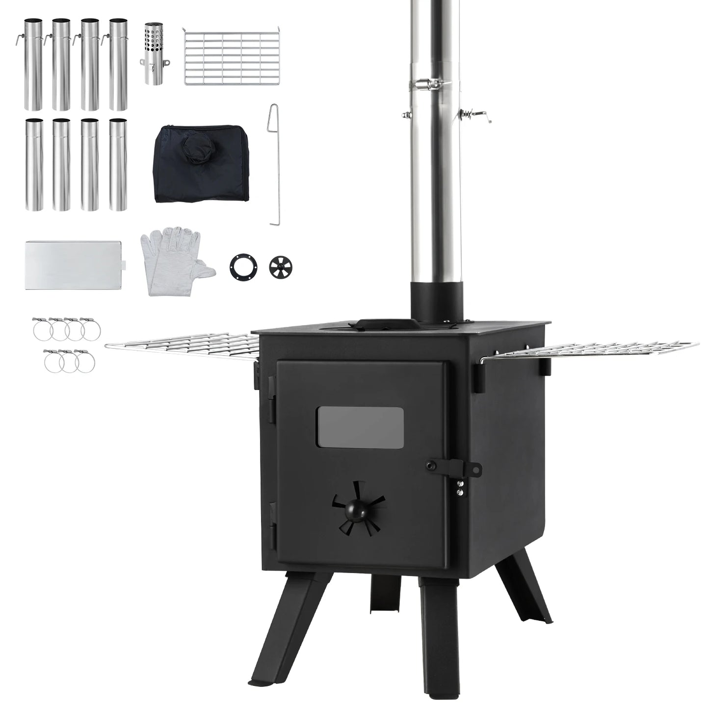 Camping Tent Stove / Wood Burning